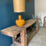 Old carpenter workbench
