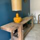 Old carpenter workbench