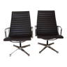 Armchairs by Charles & Ray Eames edition Herman Miller, North America 1950/1959