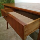 Scandinavian teak office desk