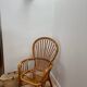Vintage rattan armchair