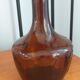 Brown tinted glass decanter