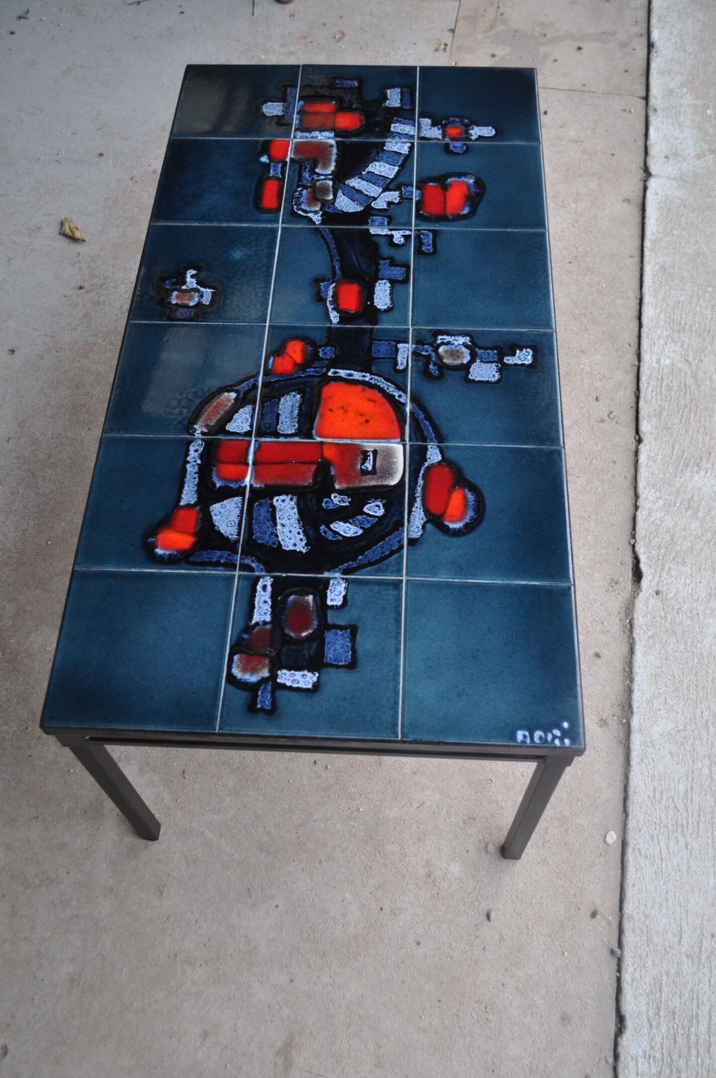 Vintage 70s coffee table.