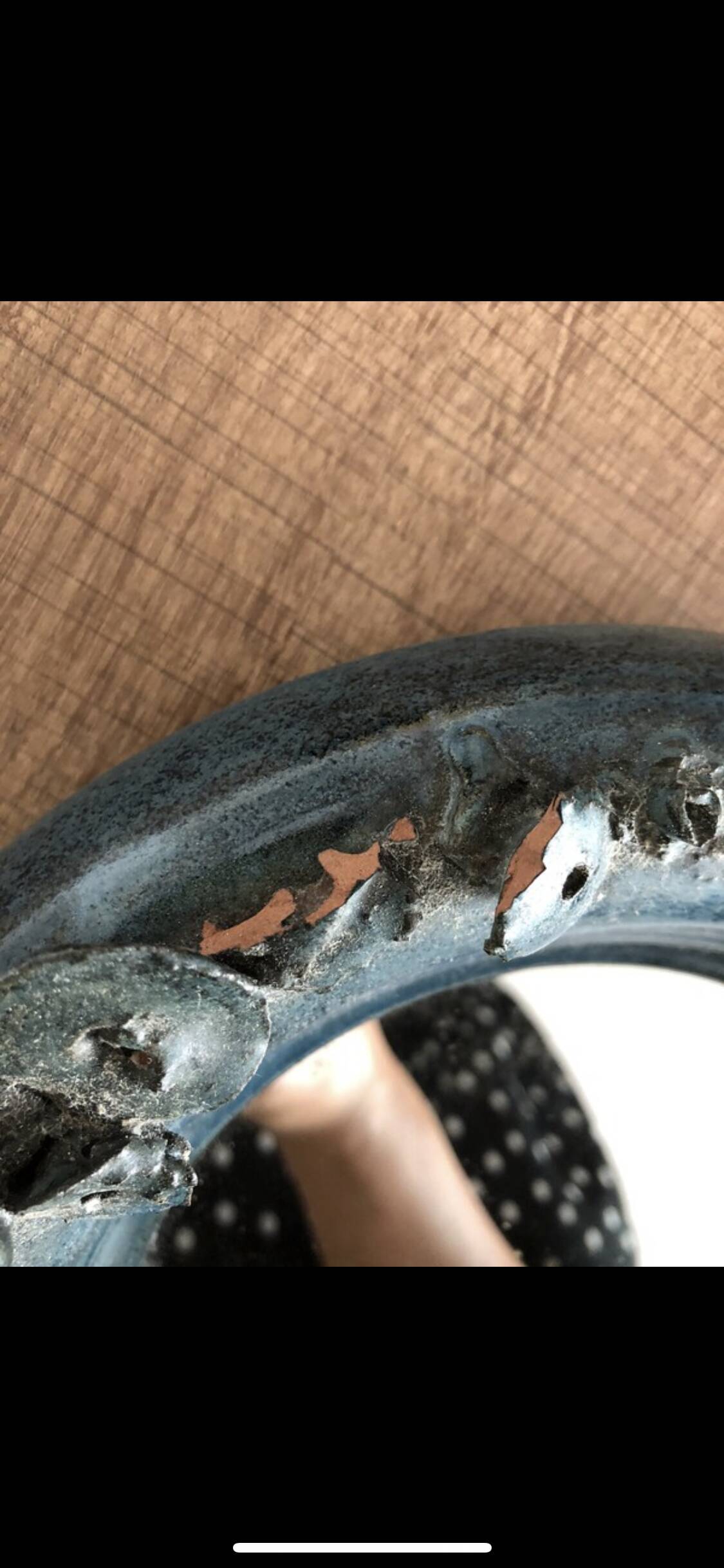 Terracotta Mirror  20cm