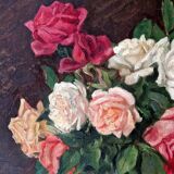 Ferdinand Schultz-Wettel (1872-1957) - Huile sur toile - Bouquet de fleurs