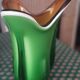 Colourful Murano-style vase
