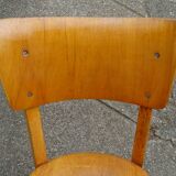 Set of 4 chairs THONET bistrot 1970