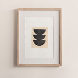 Reservée Order For Marie Set of 4 monotypes