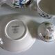 V&B Phoenix blue teapot and breakfast cup and saucer