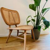 Rattan lounge chair