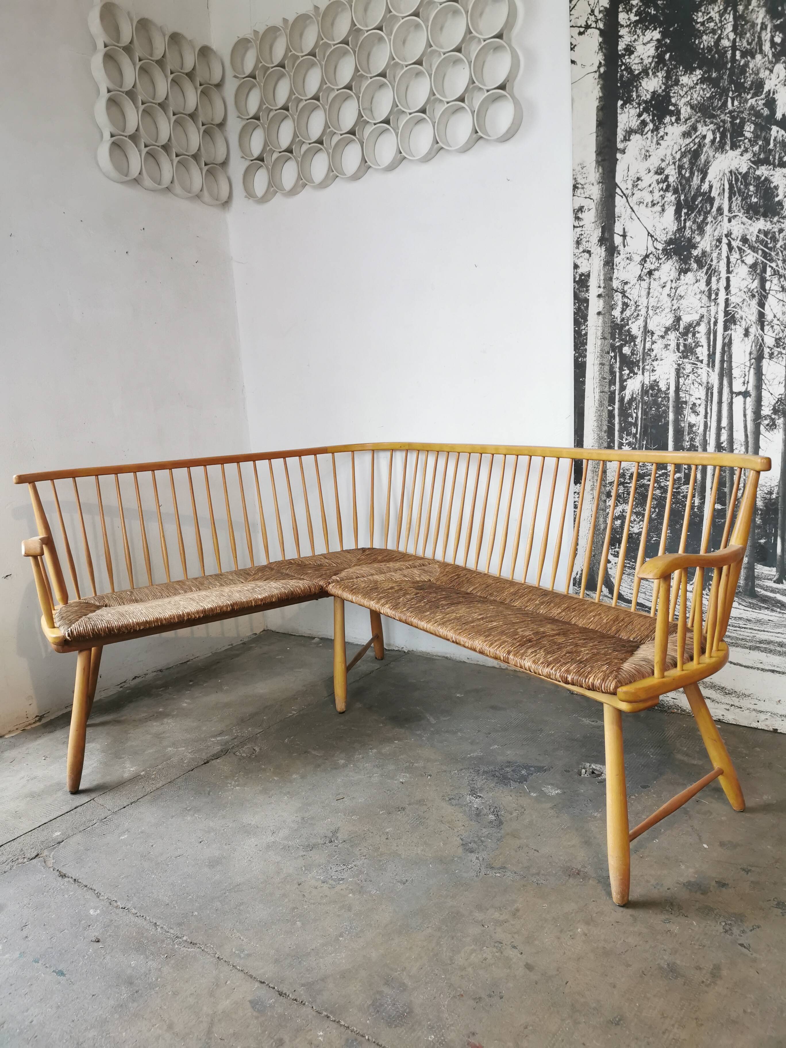 Arno Lambrecht corner bench 1960