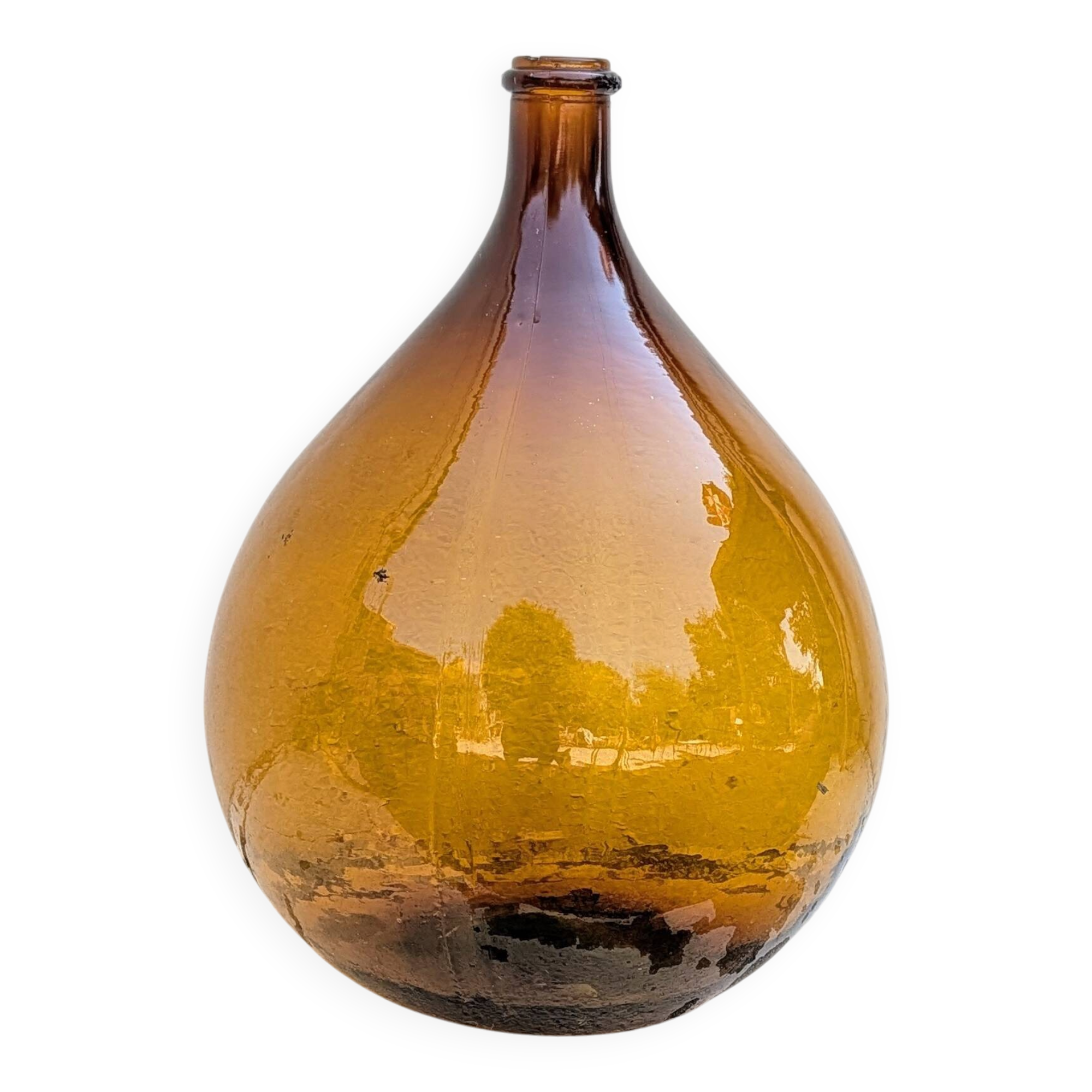 Dame-jeanne en verre ambré - 20 litres