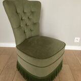 Toad velvet armchair
