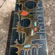 Ceramic and chrome coffee table, 1970
