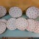 Dessert plates batch of 10 - porcelain from Limoges Salmon & cie