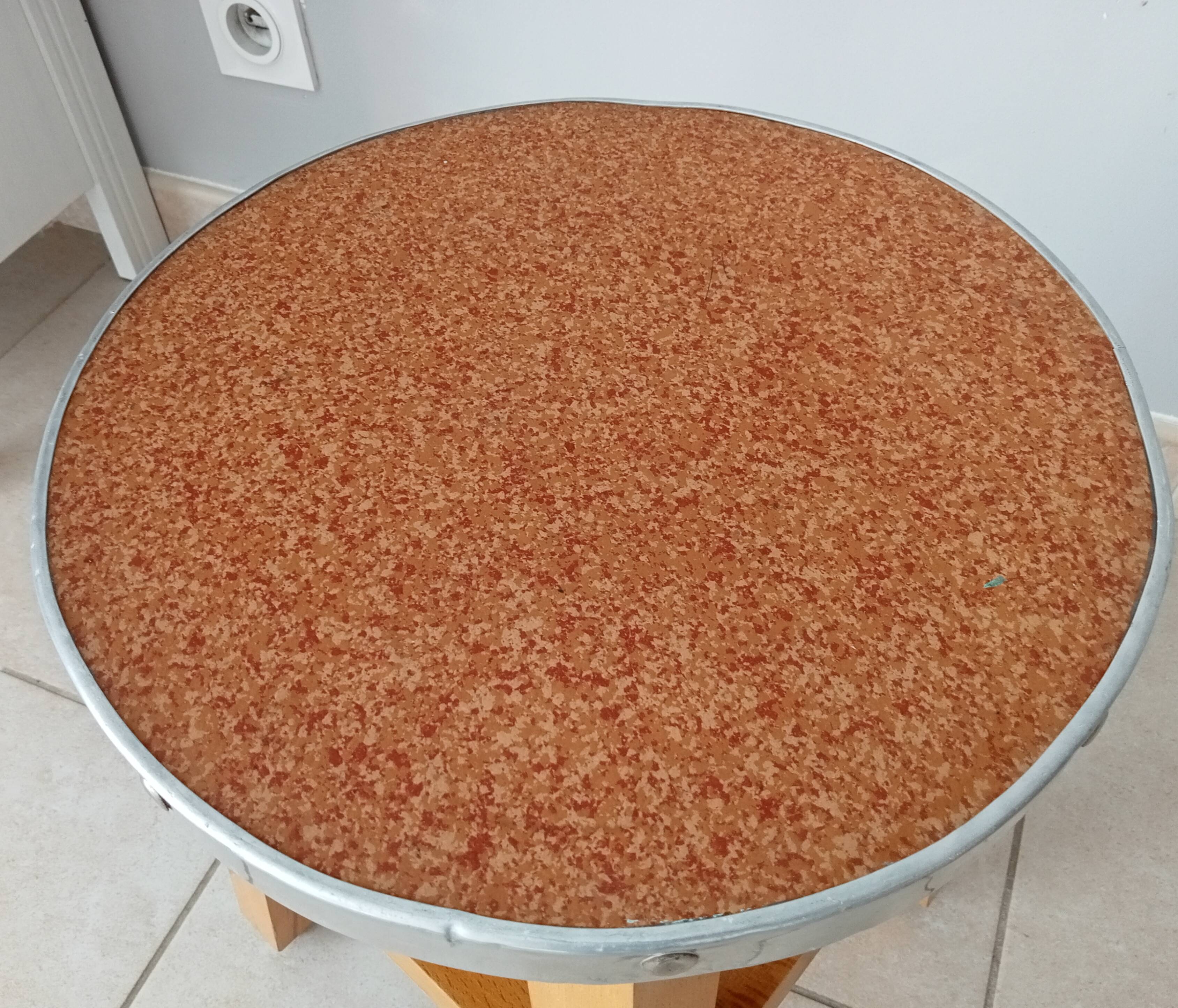 Pair of vintage side tables 70s/80s