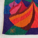 Small wall hanging vintage sixties 69