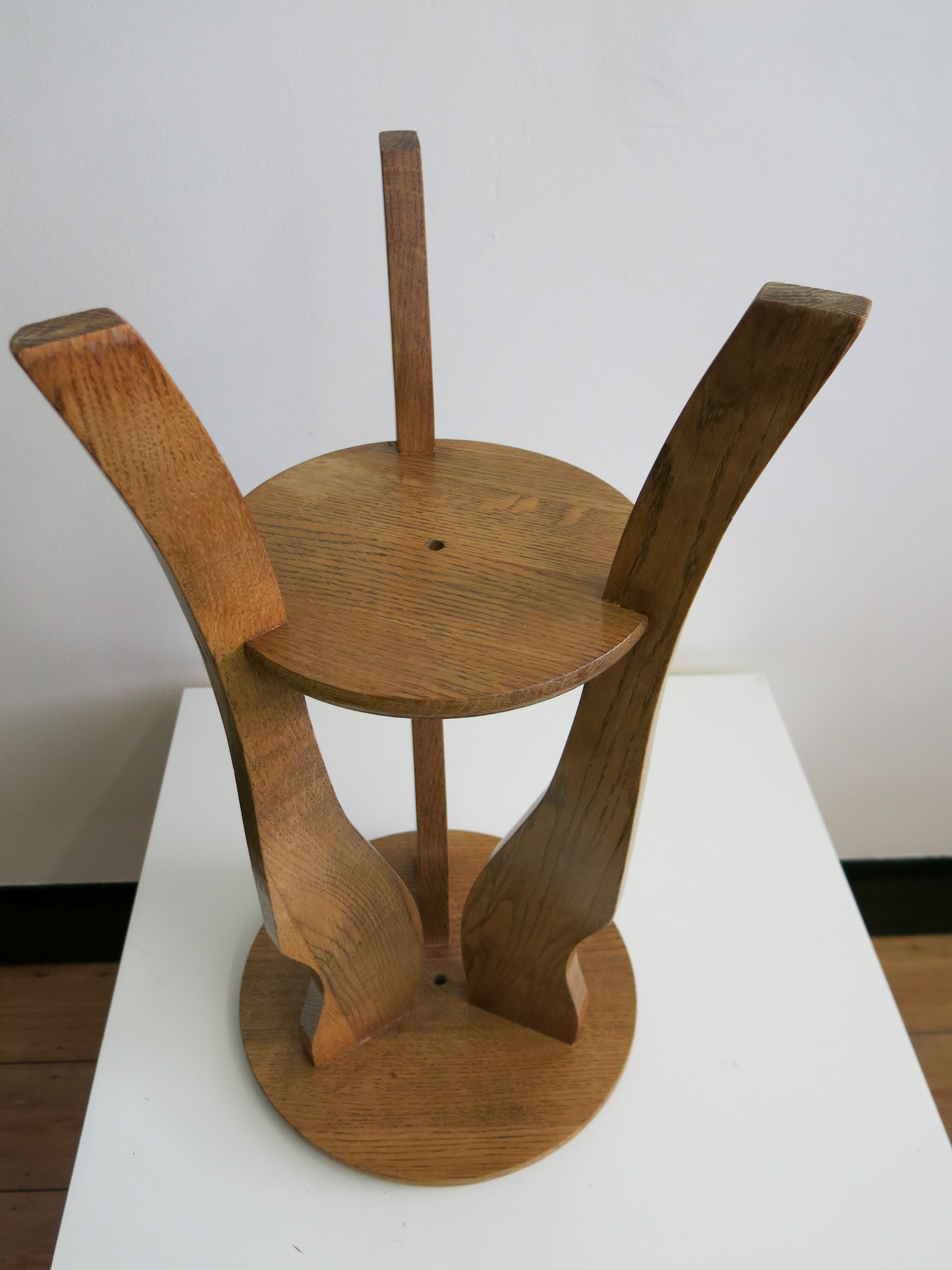 Small side table with plant holders