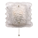 Wall lamp of frosted glass, 1960 Germany