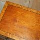 Paire de buffets vintage néoclassique en bois de ronce de chêne