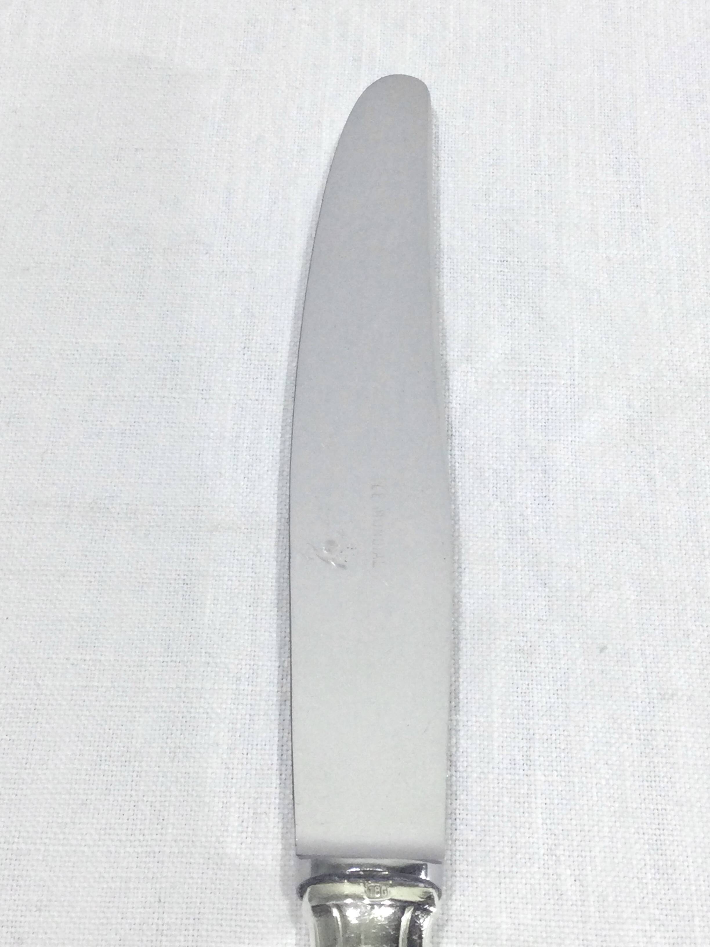 Le Mondial – 12 Grand Prix silver-plated knives