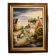 Oil painting on canvas “Hameau” signed Pieronevo