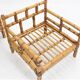Vintage rattan armchairs Vivai del Sud 1970s , set of 2
