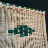 Wicker armchair