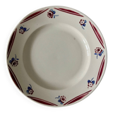 Large Luneville iron earth dish (Luce model)