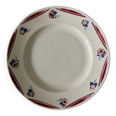 Large Luneville iron earth dish (Luce model)