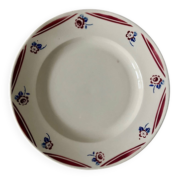 Large Luneville iron earth dish (Luce model)