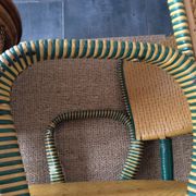 Paire de fauteuils en rotin