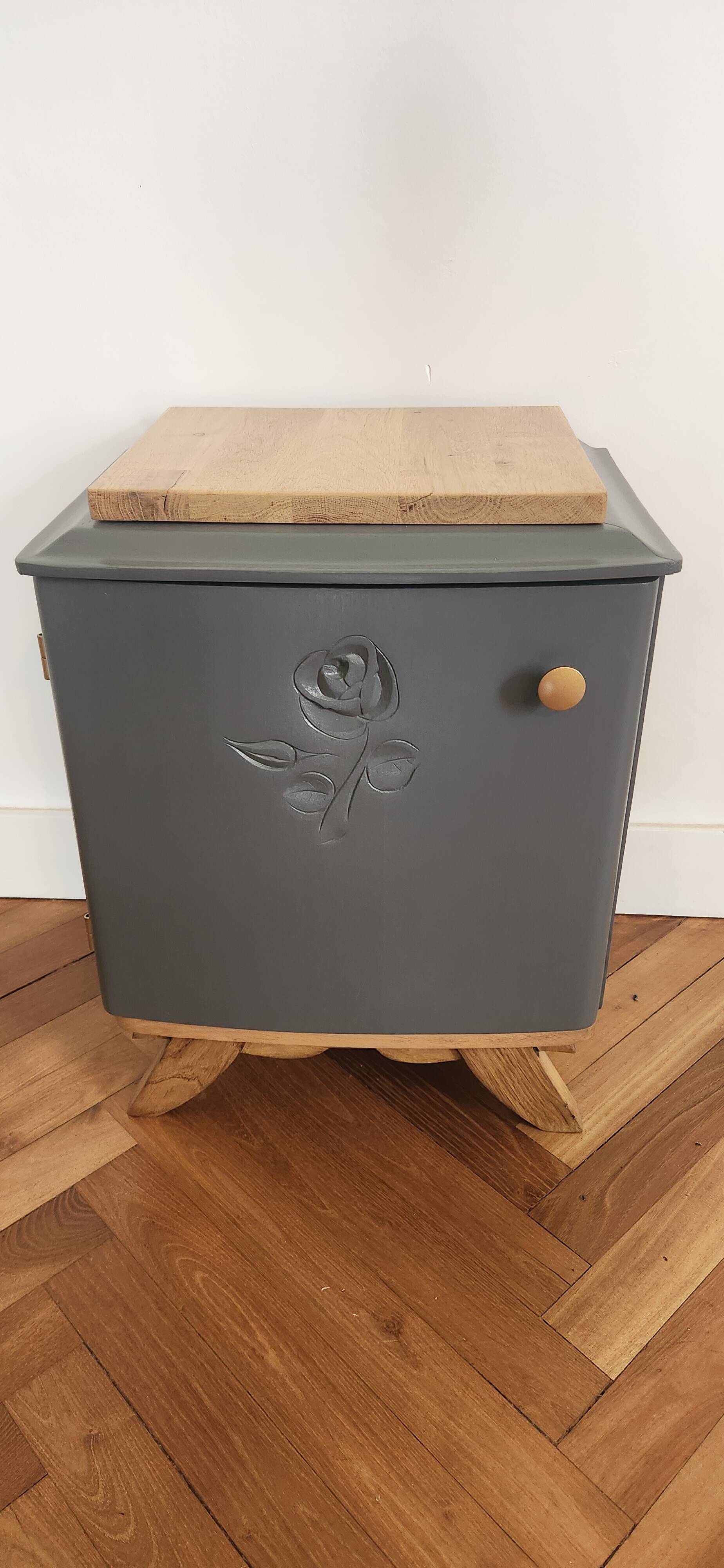 redesigned bedside table