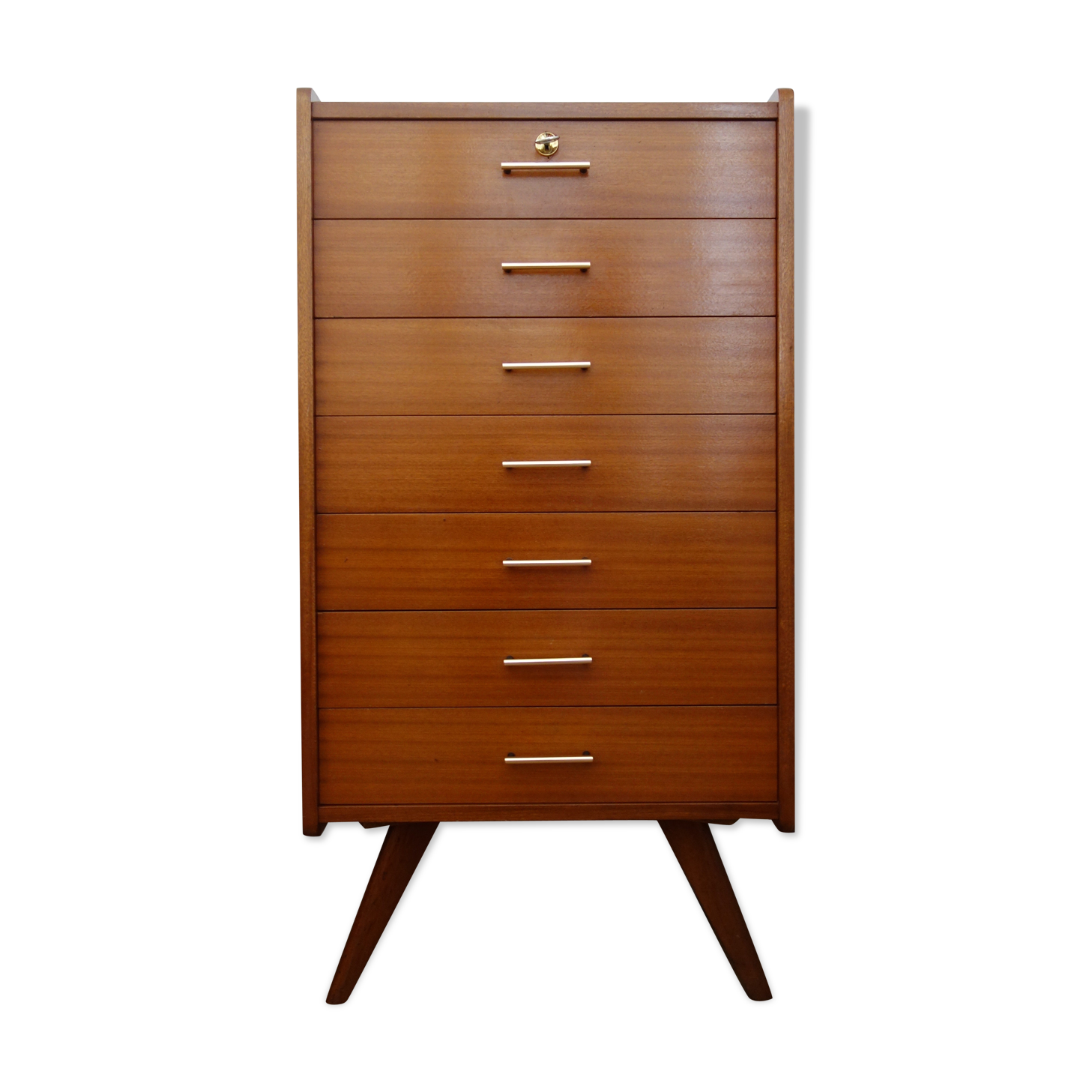 Chiffonier / semainier teak of the 1950s