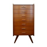 Chiffonier / semainier teak of the 1950s