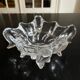 70s crystal ashtray