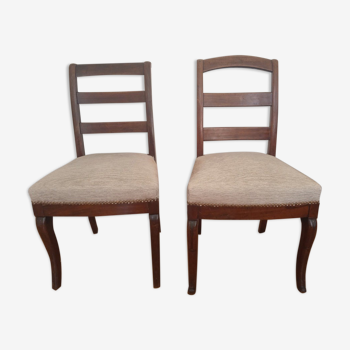 Pair of dining-style chairs