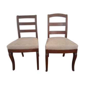 Pair of Restoration style chairs