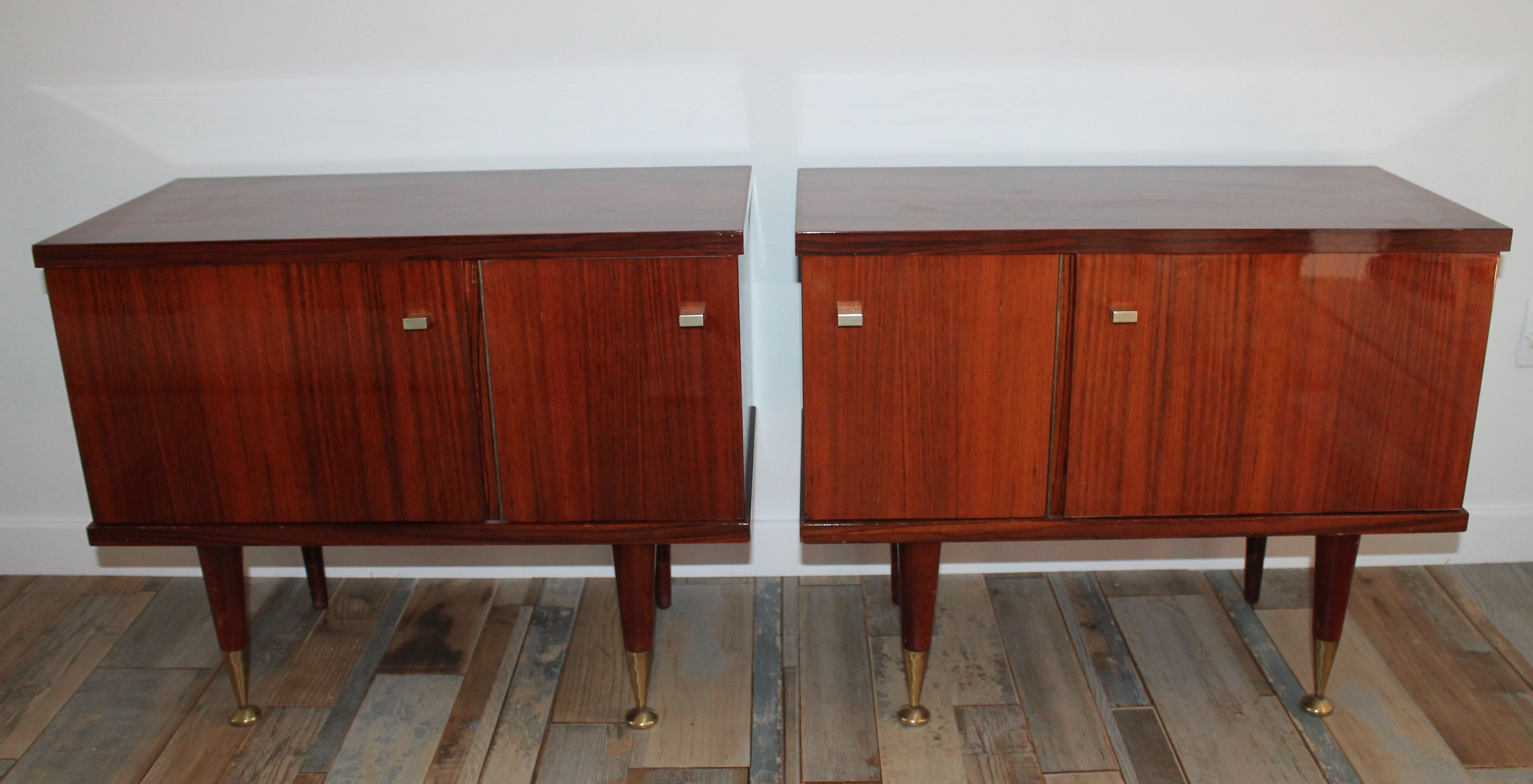 Pair of bedside tables 1960