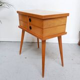 Vintage compass feet sewing worker