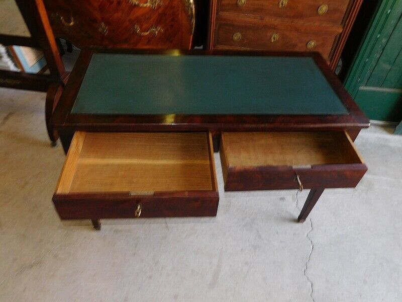 19th century mahogany executive board