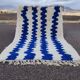Traditional wool rug Morocco 3 x 2 m