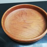 Flat tray fruit teak Scandinavian design olivier