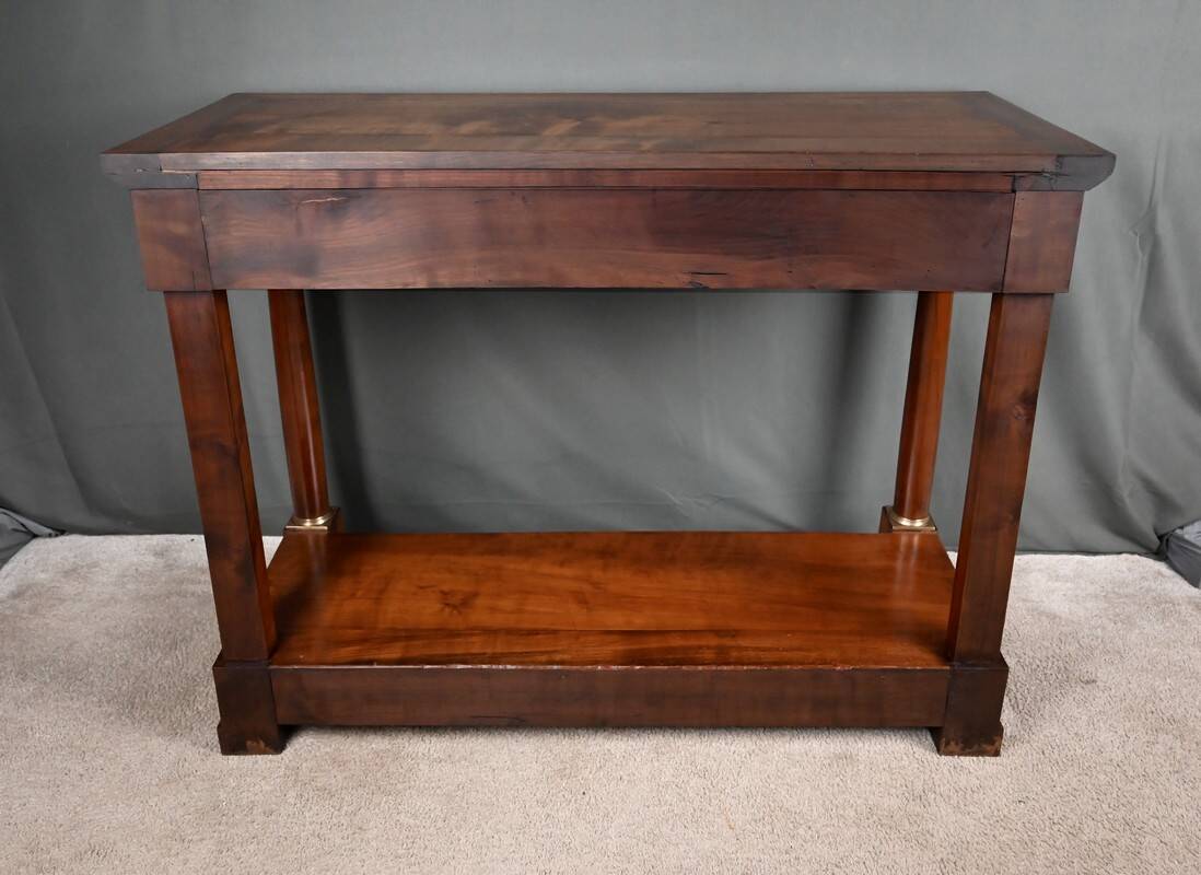 Cherrywood console, Empire style – Mid 19th century