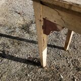 Narrow farmhouse table 270cm