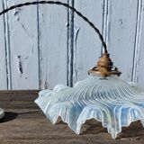 Opalescent glass hanging