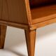 Scandinavian Elm Bookcase, 1940s/50s