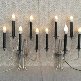 Silver bronze appliques