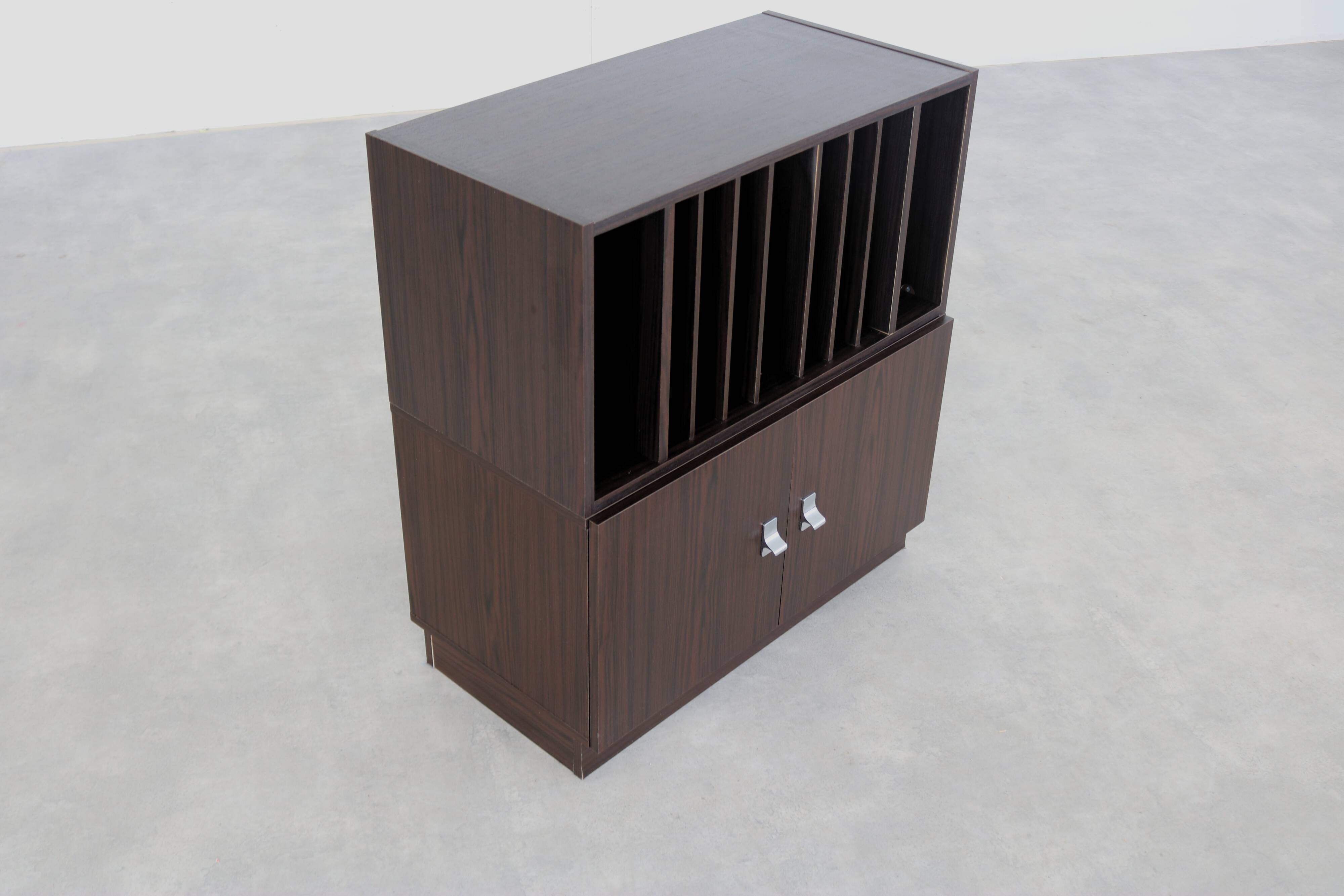 vintage audio cabinet | vinyl cabinet | 80s | Swedish