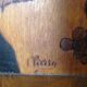 Art Nouveau corner shelf signed Clarry